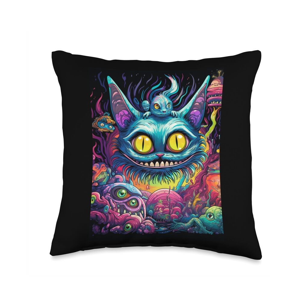 9681 Throw Pillow, 16x16, Multicolor